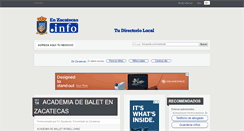 Desktop Screenshot of enzacatecas.info